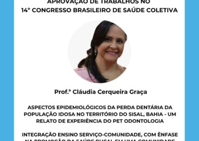 Membros da Sala de Situação tem trabalhos aprovados no 14 Congresso de Saúde Coletiva do Abrasco